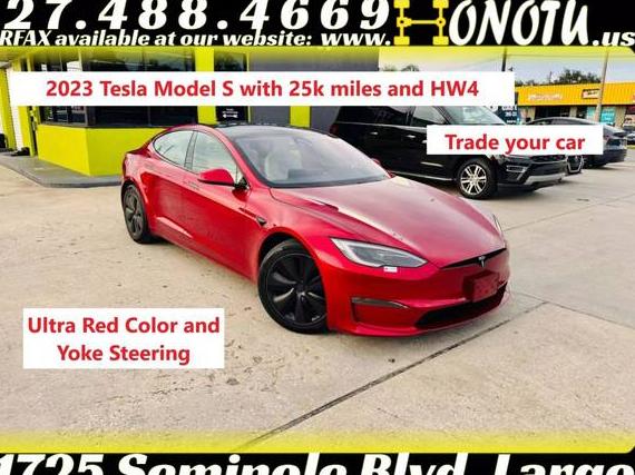 TESLA MODEL S 2023 5YJSA1E54PF523498 image